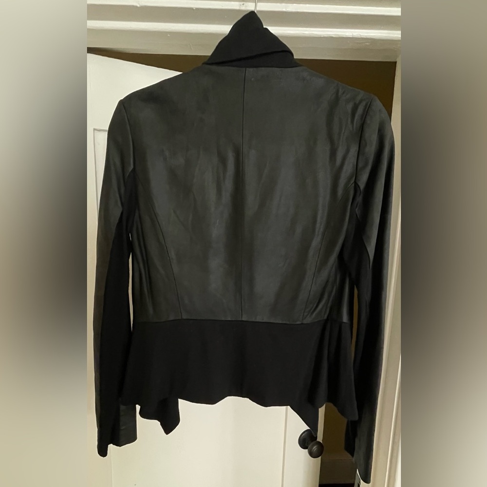 Bagatelle Ruffle Front Drape Jacket - Picture 2 of 4